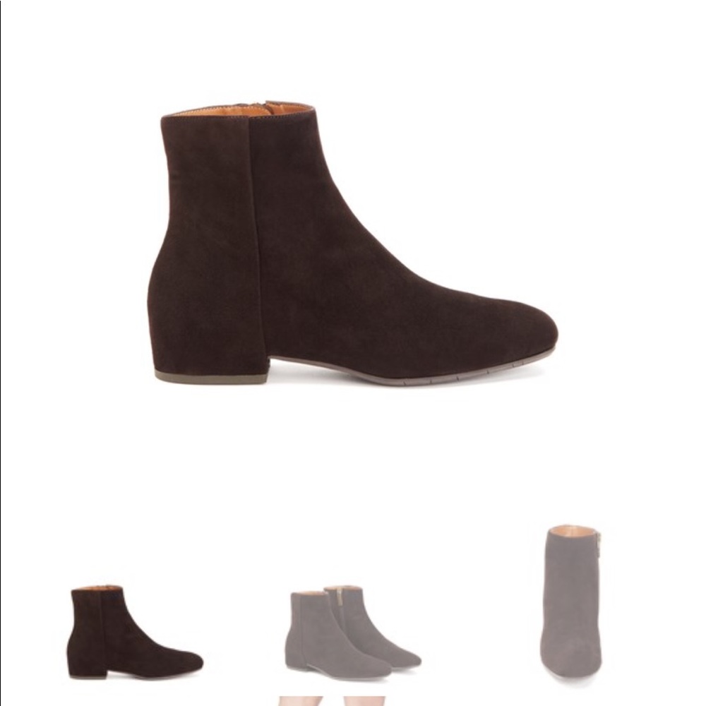 Suede Booties